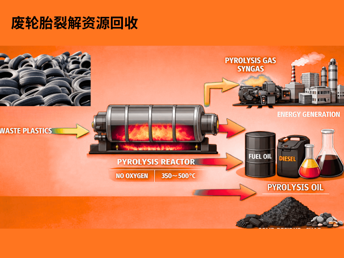 废轮胎裂解炉 - EPTECO 产品